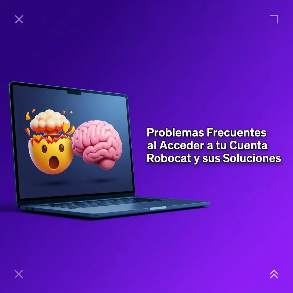 Tabla con problemas frecuentes al acceder a cuenta Robocat y sus soluciones: contraseña, bloqueo y autenticación