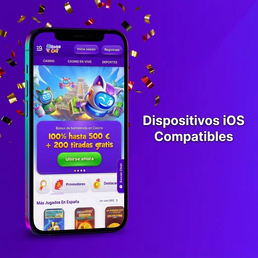 Lista de dispositivos iOS compatibles con la app Robocat: iPhone X al 15 Pro Max, iPad Air 4ª gen e iPad Pro desde 2018